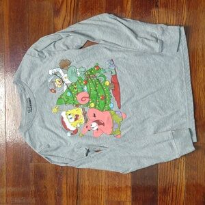 SpongeBob Christmas long sleeve shirt
